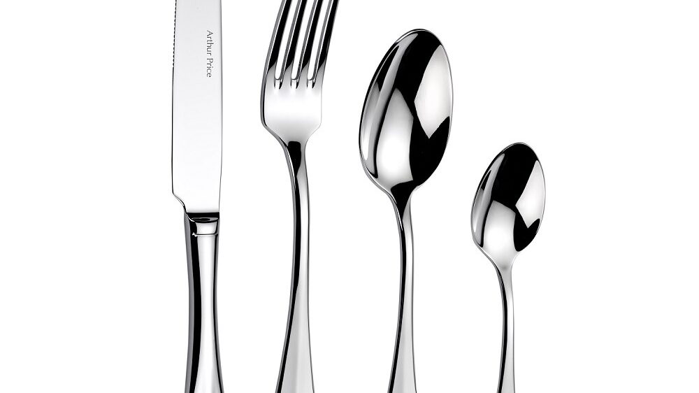 Arthur Price Everyday Baguette Stainless Steel Cutlery 4 piece set