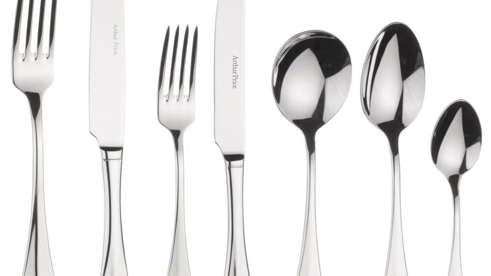 Arthur Price Everyday Baguette Stainless Steel Cutlery 7 piece set