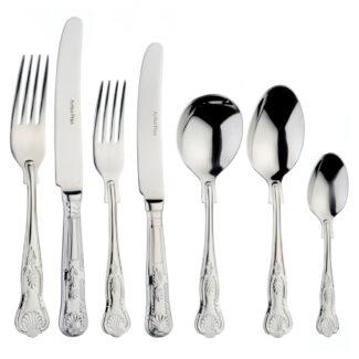 Arthur Price Kings Classic Stainless Steel Cutlery 7 Piece Set