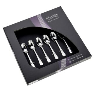 Arthur Price Rattail Classic Stainless Steel Cutlery 6 Coffee spoons