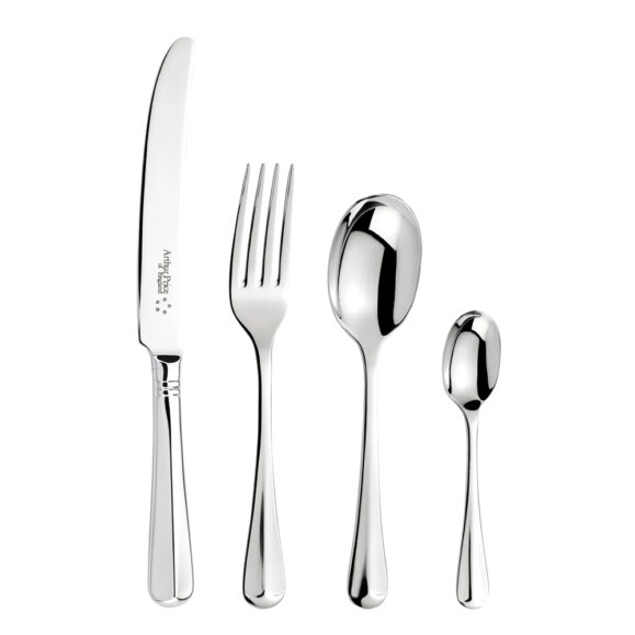 Arthur Price Rattail Sovereign Cutlery 4 Piece Set