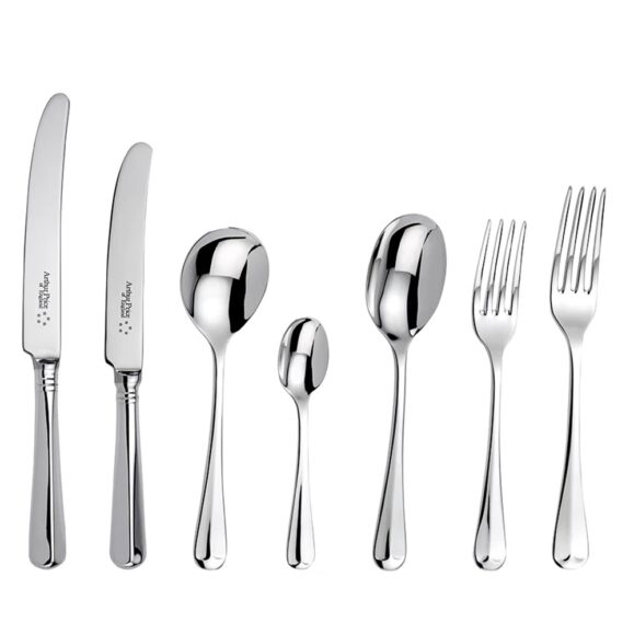 Arthur Price Rattail Sovereign Cutlery 7 Piece Set