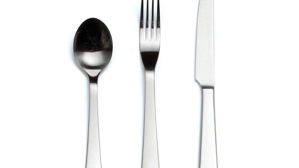 David Mellor Chelsea Stainless Steel Cutlery 3 Piece Set Profile