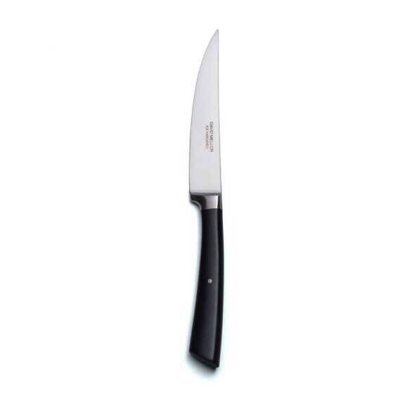 David Mellor black handle steak knife single