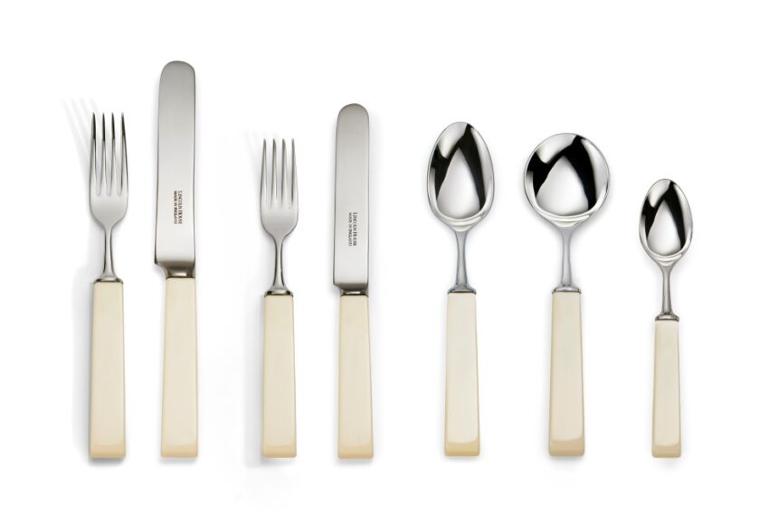 Loxley Cream Handle 7 piece cutlery set