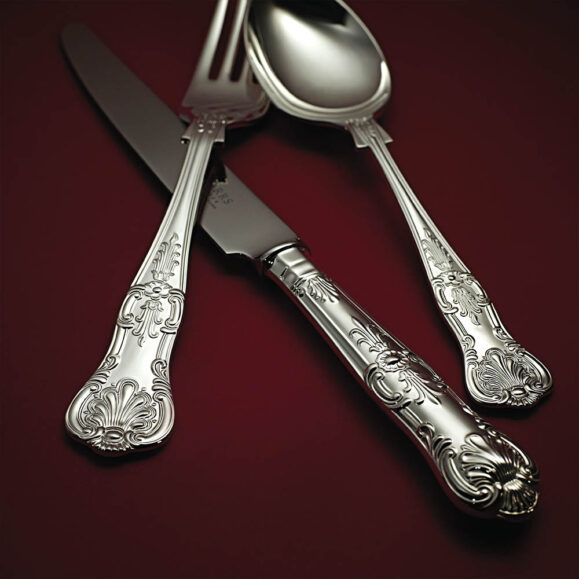 Queens Silver Cutlery by Carrs Silver