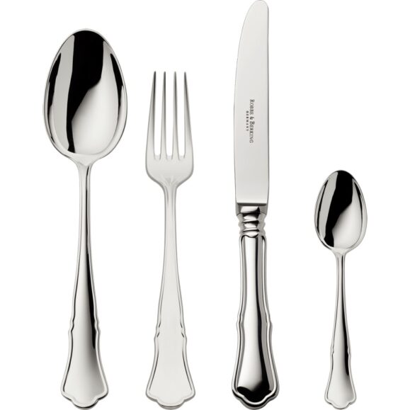 R&B Alt Chippendale Silver Cutlery 4pc