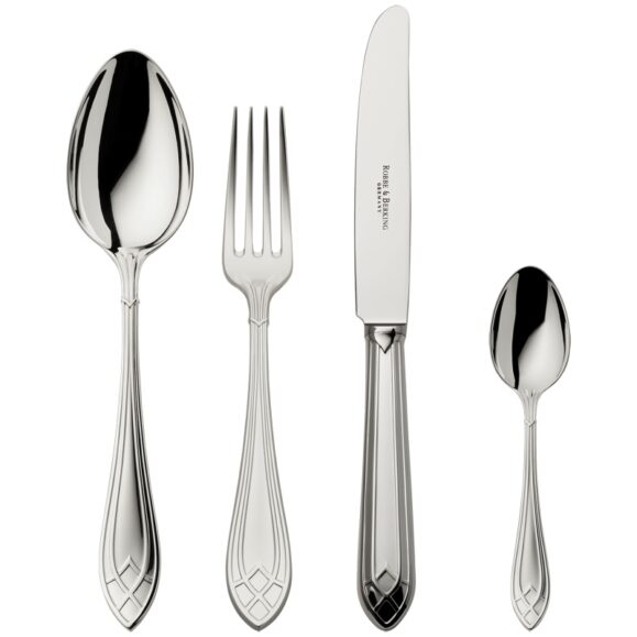 R&B Arcade Silver Cutlery 4pc