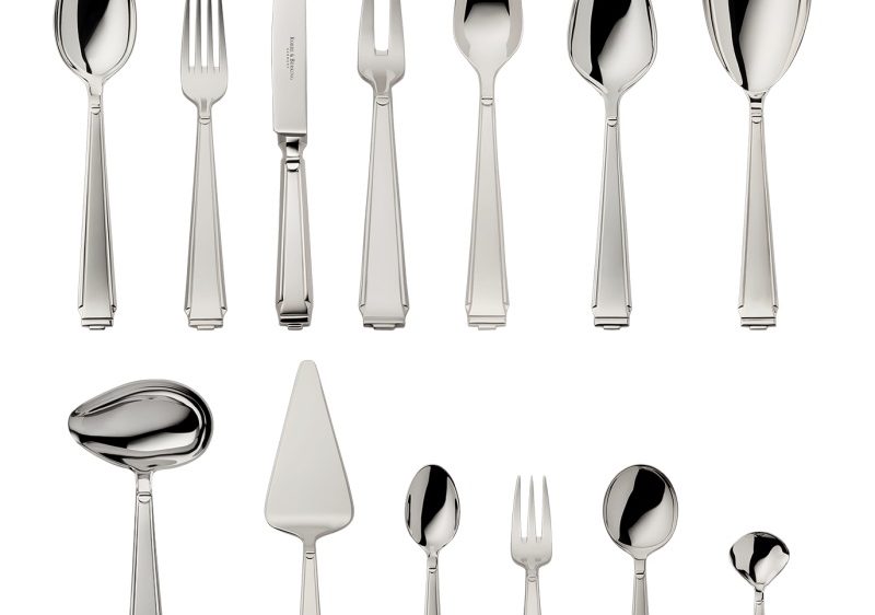 R&B Art Deco Silver Cutlery Ancillaries