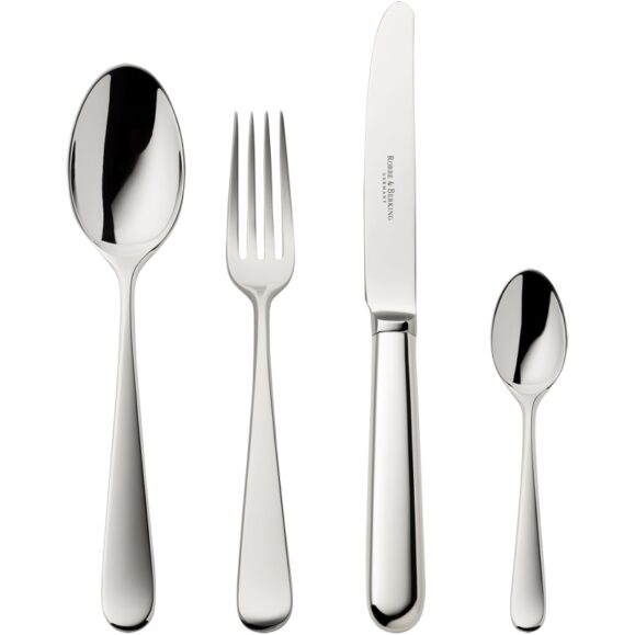 R&B Dante Silver Cutlery 4 pc