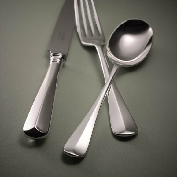 Rattail Silver Cutlery by Carrs Silver