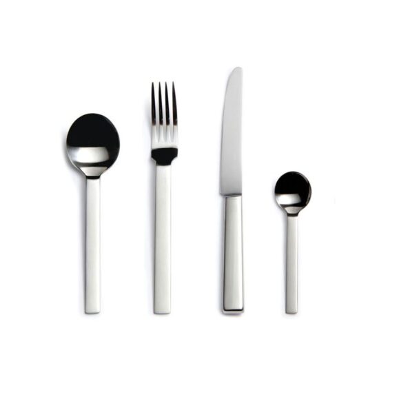 David Mellor Odeon Stainless Steel Cutlery 4 Piece Set