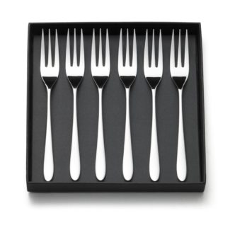 David Mellor Pride Cake or Pastry Fork Box of 6