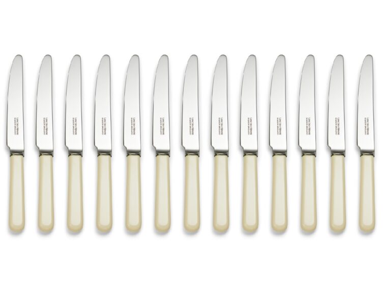 Fulwood Cream Handle Dessert Knives Set of 12