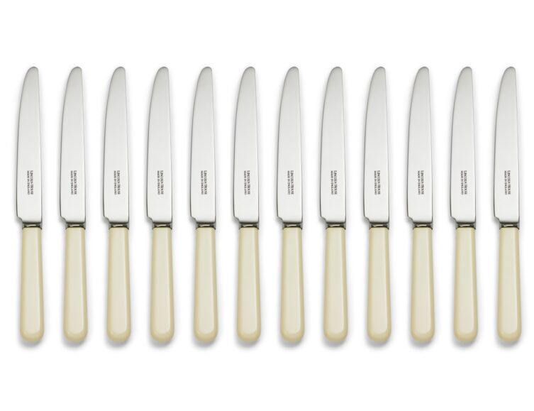 Fulwood Cream Handle Table Knives Set of 12