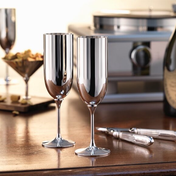 Belvedere Champagne Flutes, Robbe & Berking