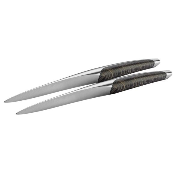 Sknife Dark Ash Table Knife Set of 2