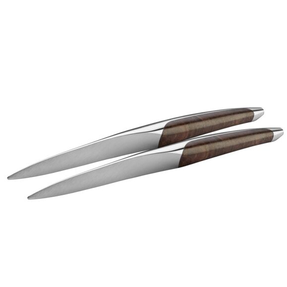 Sknife Walnut Table Knife Set of 2