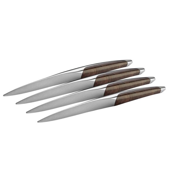 Sknife Walnut Table Knife Set of 4