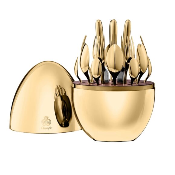 Christofle - Mood Gold 24 Piece Cutlery set