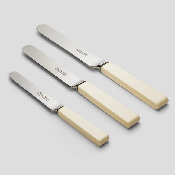 LOXLEY Cream Handle Knives by Sheffield