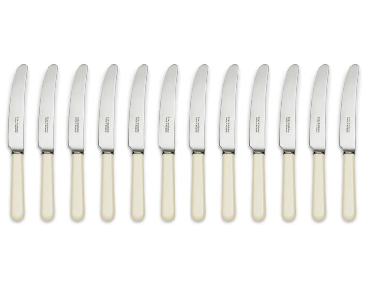 Norton Cream Handle Tea Knives Set of 12