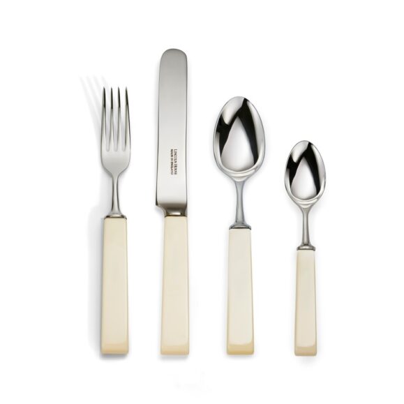 Loxley Cream Handle 4 piece cutlery set