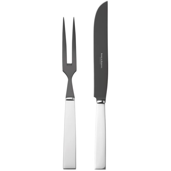 R&B Riva Carving Set Frozen Black