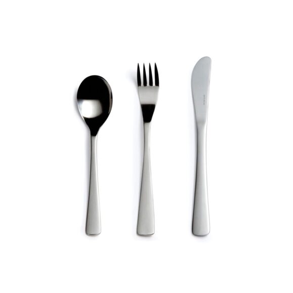 Cafe Stainless Steel Cutlery 3 Piece, David Mellor