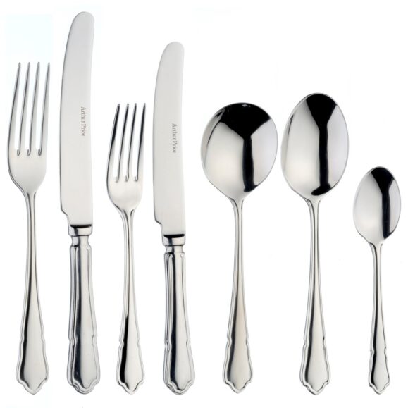 Arthur Price Everyday Dubarry Stainless Steel 7 Piece set