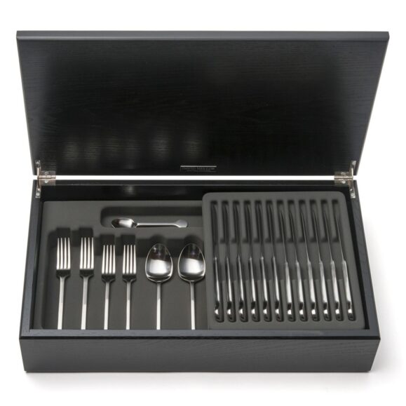 David Mellor Hoffmann Stainless Steel Cutlery Canteen Oak