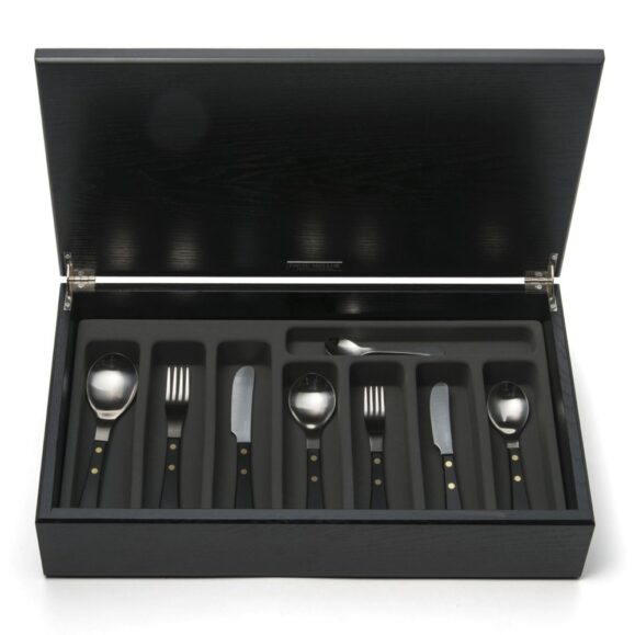 David Mellor Provencal Stainless Steel Cutlery Canteen Oak