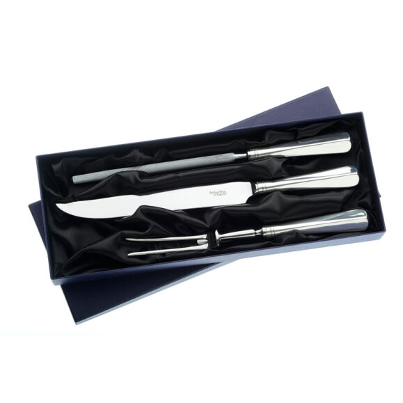 Arthur Price Rattail Sovereign Cutlery 3 Piece Carver