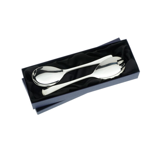 Arthur Price Sovereign Old English Salad Servers, pair