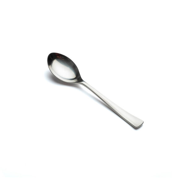 David Mellor Liner Stainless Steel Cutlery serving spoon Detail