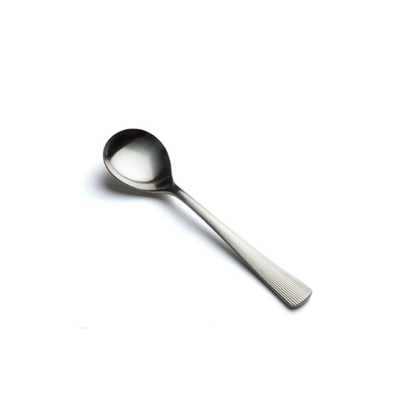 David Mellor Liner Stainless Steel Cutlery soup spoon Detail