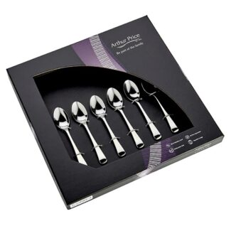 Arthur Price Everyday Old English Stainless Steel Cutlery Box of 6 Coffee Spoons