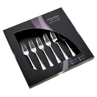 Arthur Price Everyday Old English Stainless Steel Cutlery Box of 6 Pastry forks