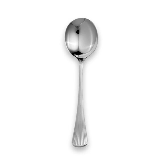 Carrs Silver Sandalwood Soup Spoon