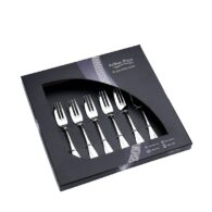 Arthur Price Everyday Baguette Stainless Steel Box Set of 6 Pastry Forks